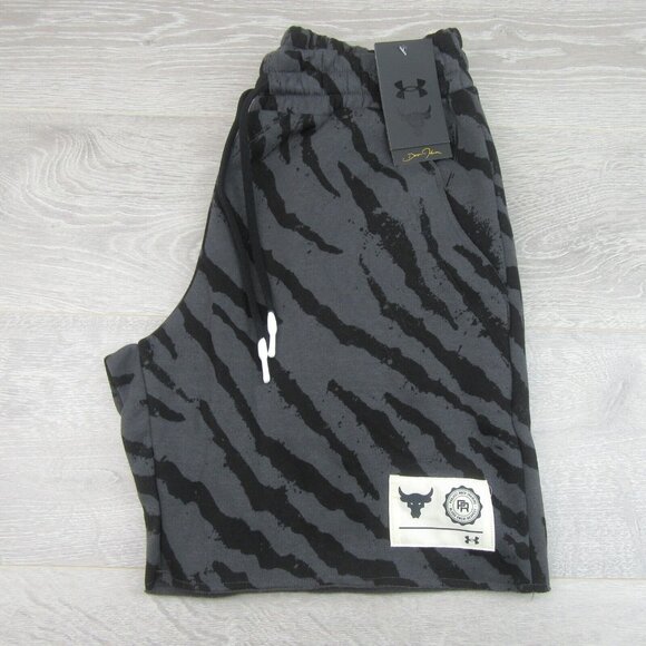 Under Armour Project Rock Gym Training Shorts Men's Size Large NEW - Picture 3 of 14